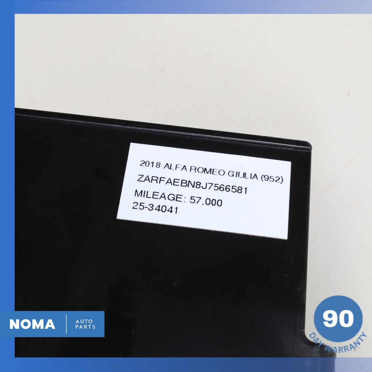 17-24 Alfa Romeo 952 Giulia Rear Trunk Boot Scuff Panel Cover Trim 156107229 OEM - photo 15