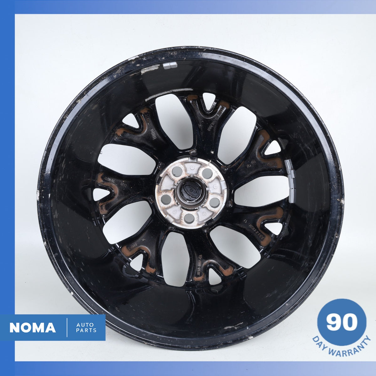 13-22 Land Rover Range Rover L405 Flute 9.5 x R21 21" Wheel Rim JK521007CA OEM - photo 9