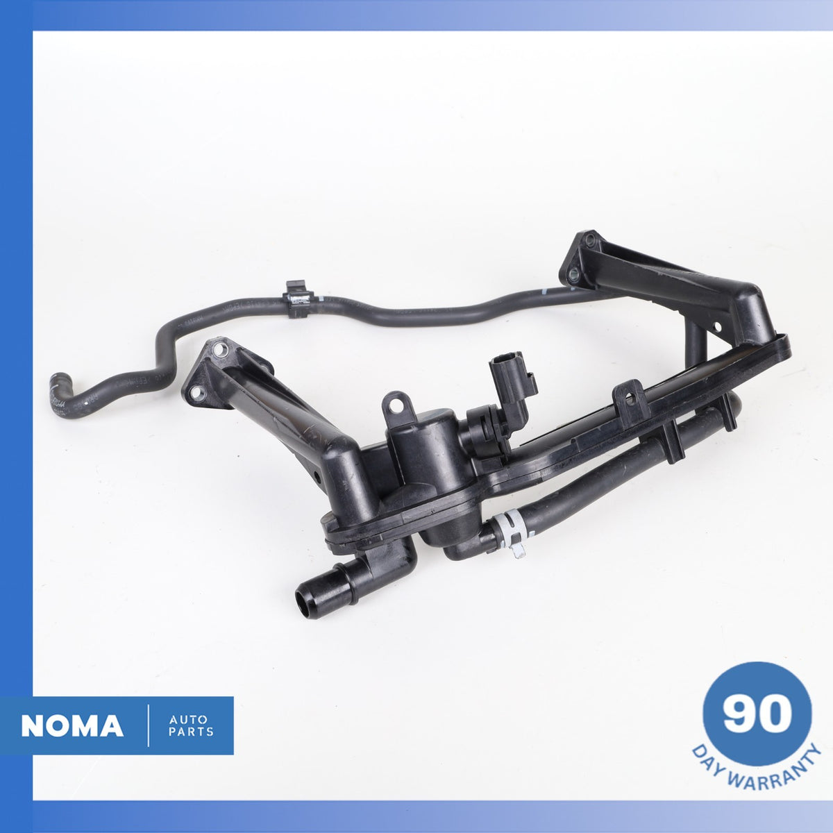 13-23 Jaguar X152 F-Type Thermostat Housing Water Outlet Pipe DX2318N348AA OEM - photo 10