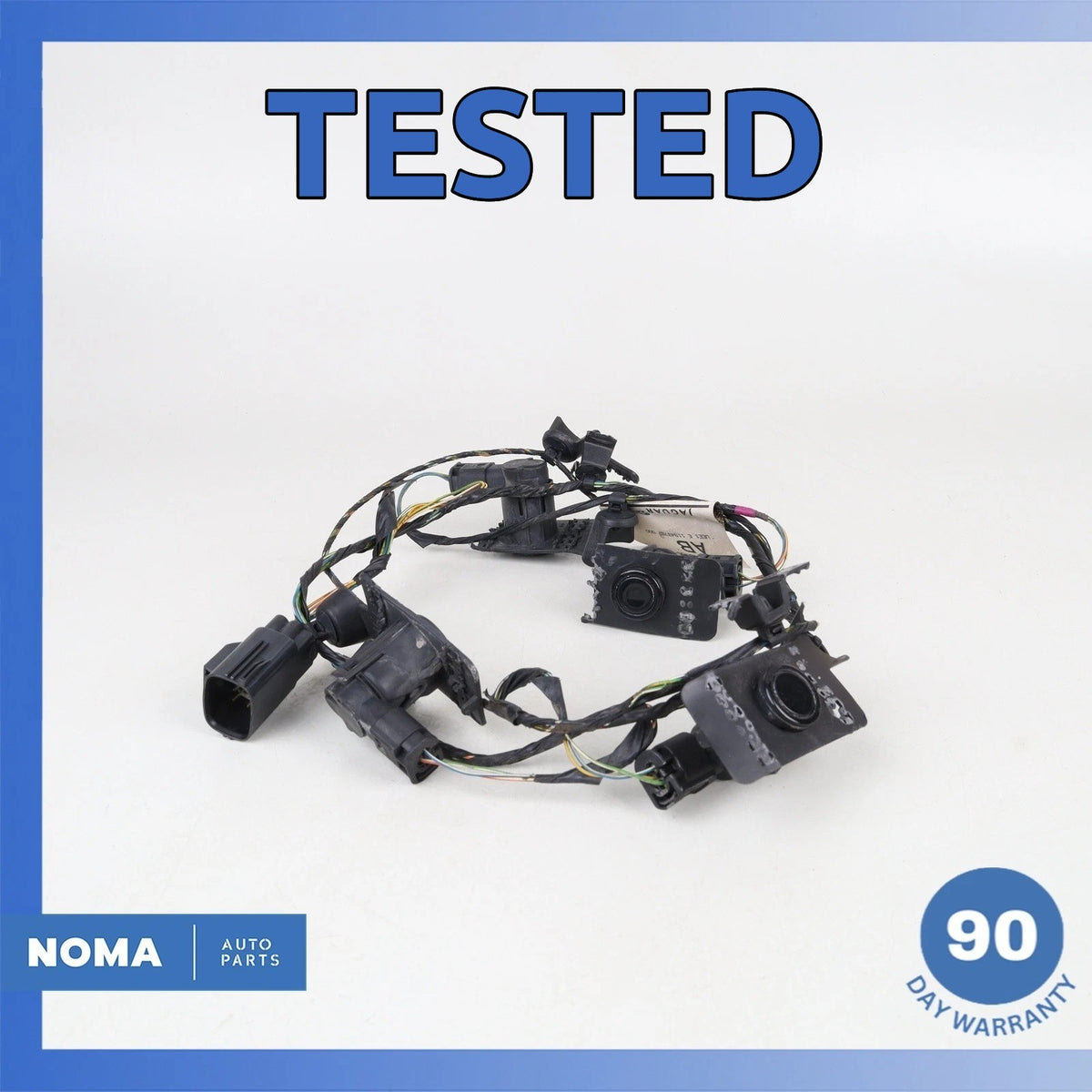09-15 Jaguar X250 XFR XF Rear Bumper Wire Wiring Harness 8X2T15B484AB OEM - photo 1