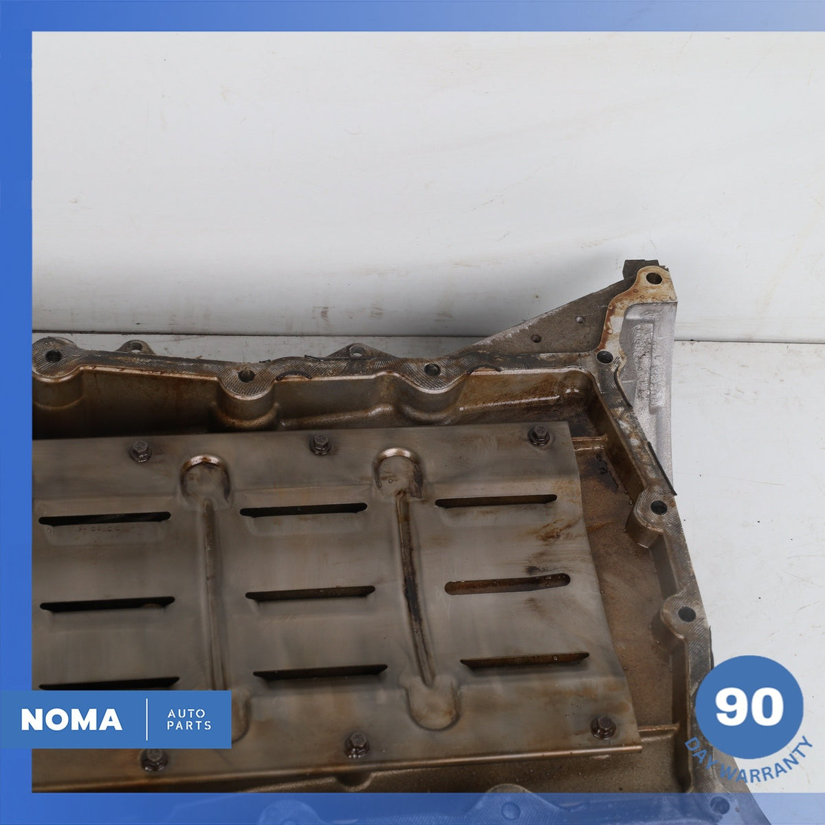 03-10 Jaguar X350 XJ8 S-Type 4.2L Engine Upper Oil Pan Sump 2W936C674DB OEM - photo 14