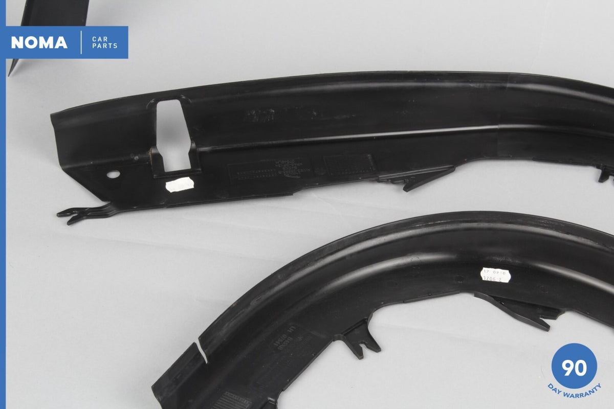 10-18 Jaguar XJL X351 LWB Rear Left Side Upper Inner Door Molding Trim Set OEM - photo 10