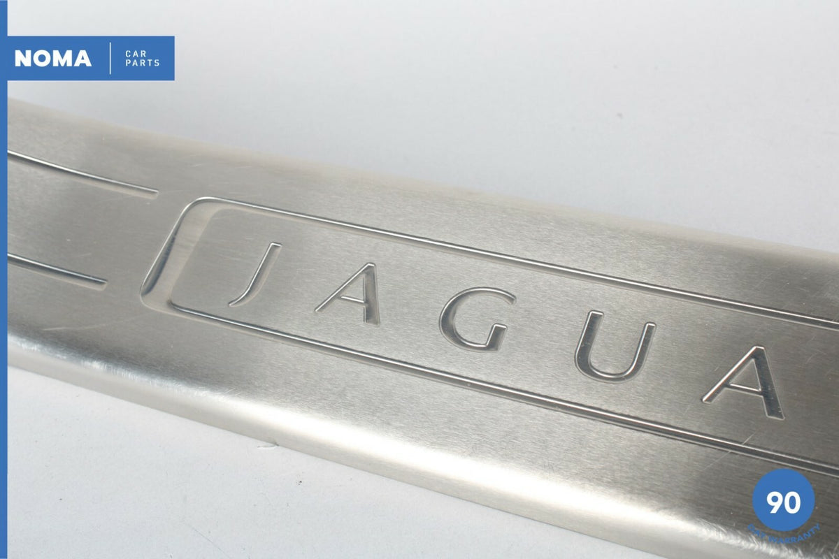 10-18 Jaguar X351 XJ XJL LWB Rear Right Door Scuff Tread Plate EW9313200BA OEM - photo 4