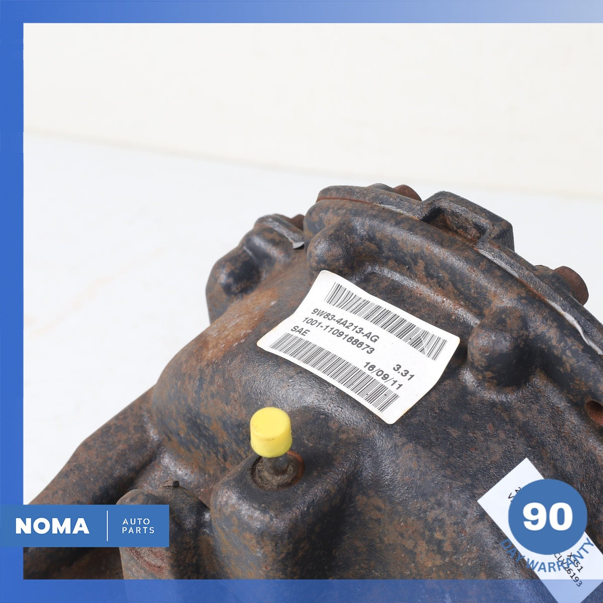 10-15 Jaguar X351 XJ XK XF Rear Differential Diff Axle Carrier 3.31 OEM 70k - photo 4