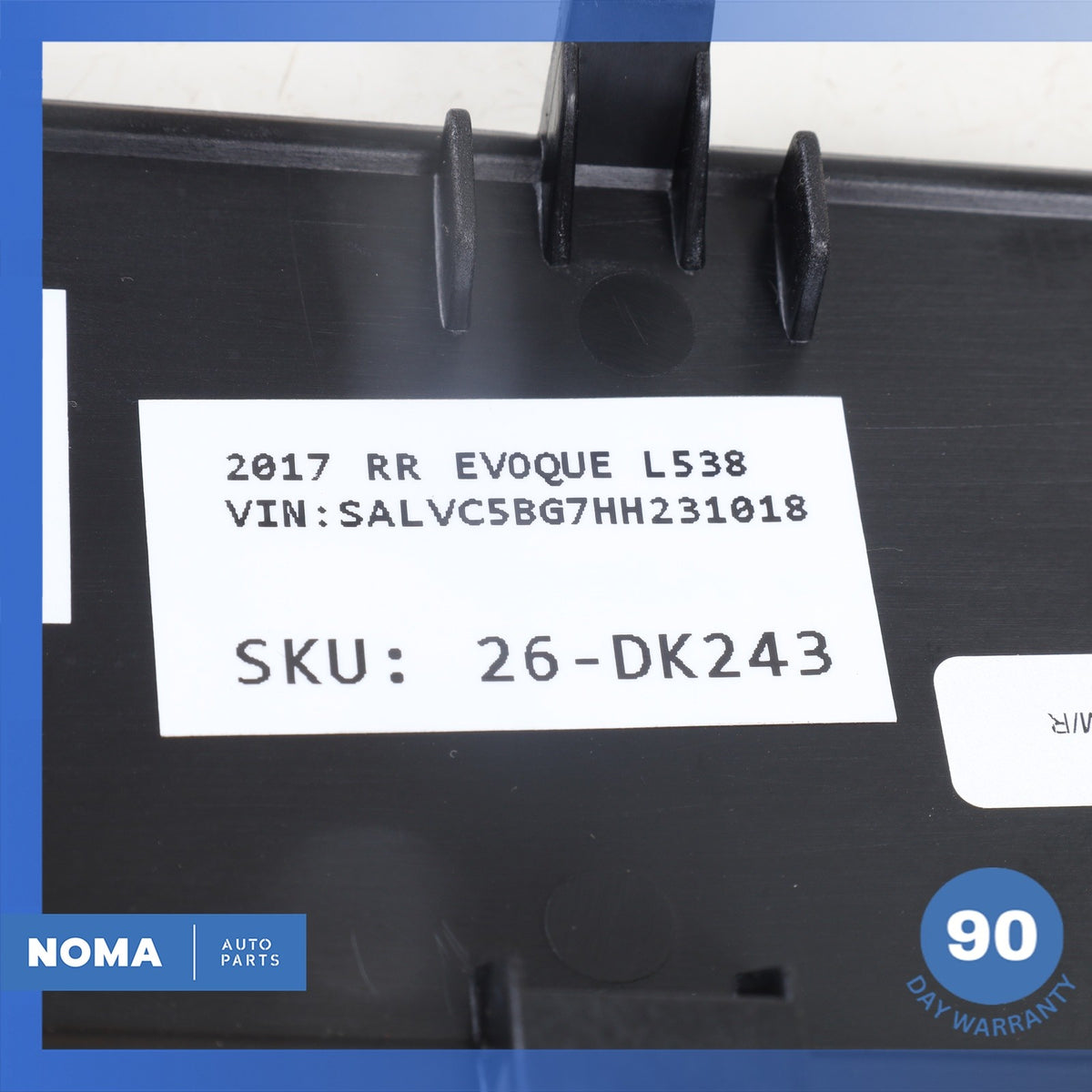 13-19 Range Rover Evoque L538 Dashboard Dash Board Right Side Trim Cover OEM - photo 13
