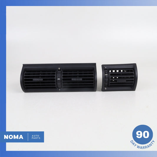 BMW E36 Z3 Convertible Dashboard A/C AC Air Vent Grille Set OEM - photo 1