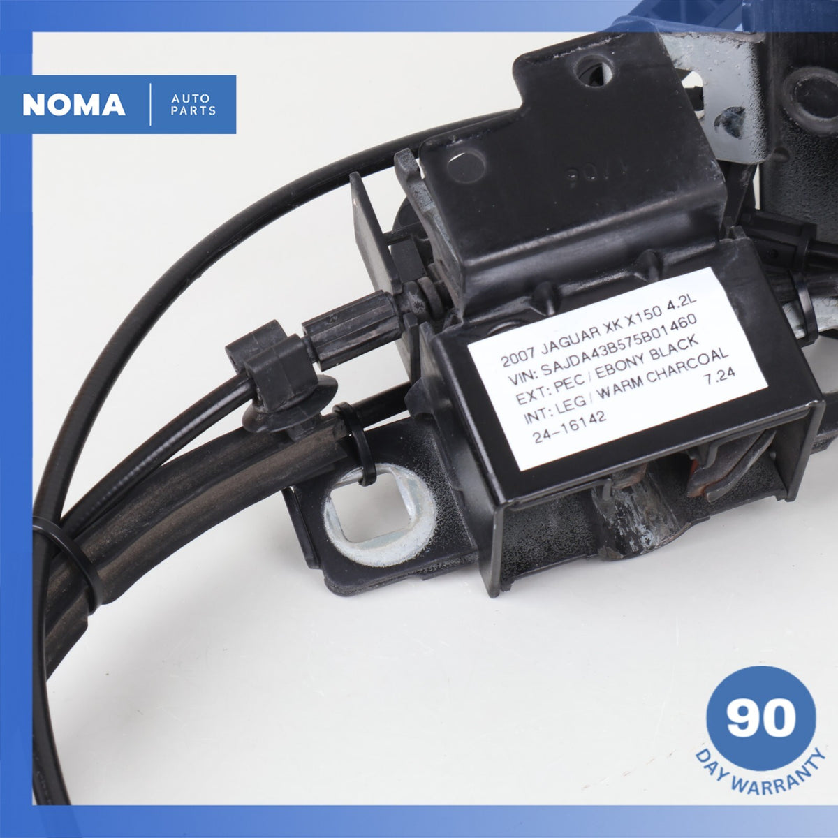 07-24 Jaguar X150 XK F-Type Right & Left Side Hood Bonnet Latch Set w/ Cable OEM - photo 13