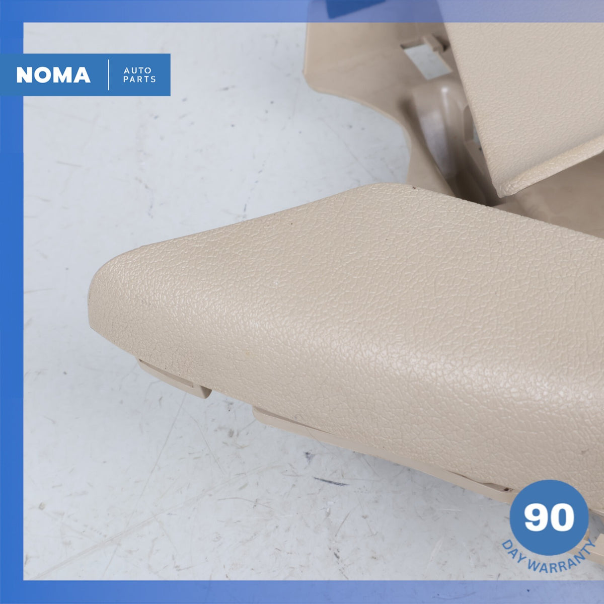 2007 Jaguar X350 XJ8 XJR VDP Front Left Side Seat Outer Trim Cover Beige OEM - photo 11