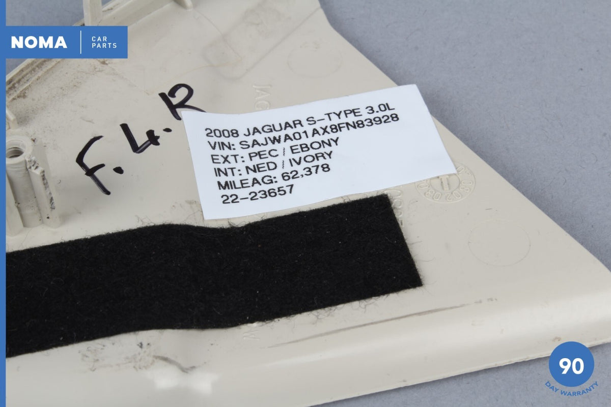 05-08 Jaguar S-Type X204 Front Right Driver Seat Mechanism Trim Cover NED OEM - photo 9