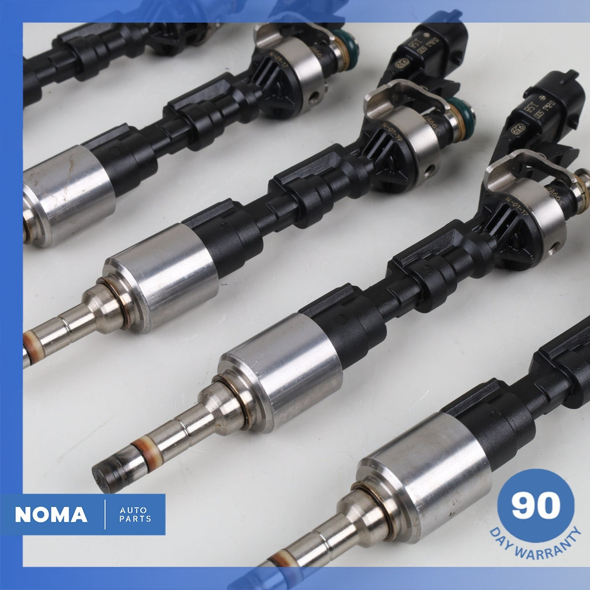 13-21 Jaguar X260 XF XJ F-Pace RR L494 3.0 AJ126S Fuel Injector Set OEM - photo 6