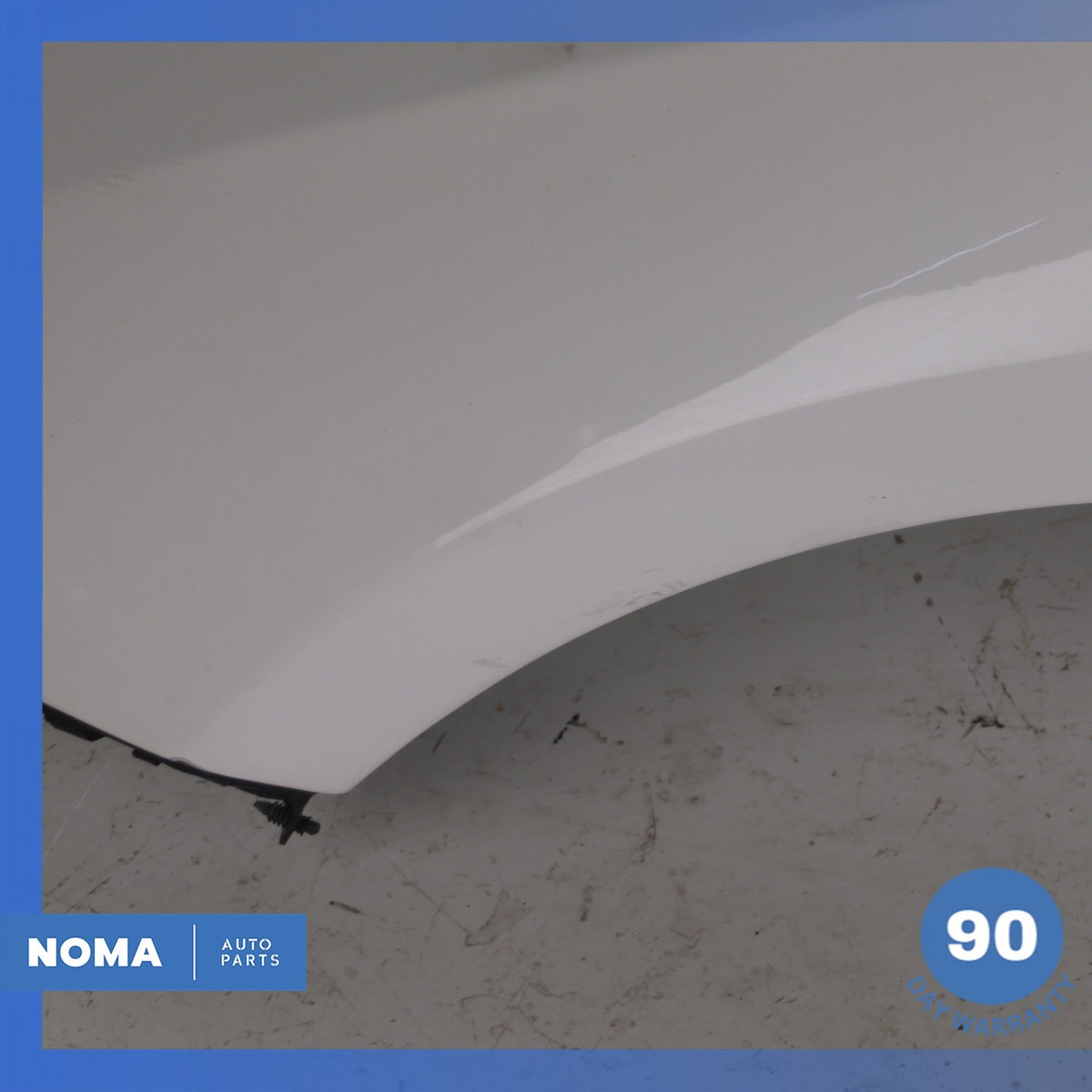 03-08 BMW E85 Z4 Front Left Fender Wing Cover Panel White OEM - photo 8