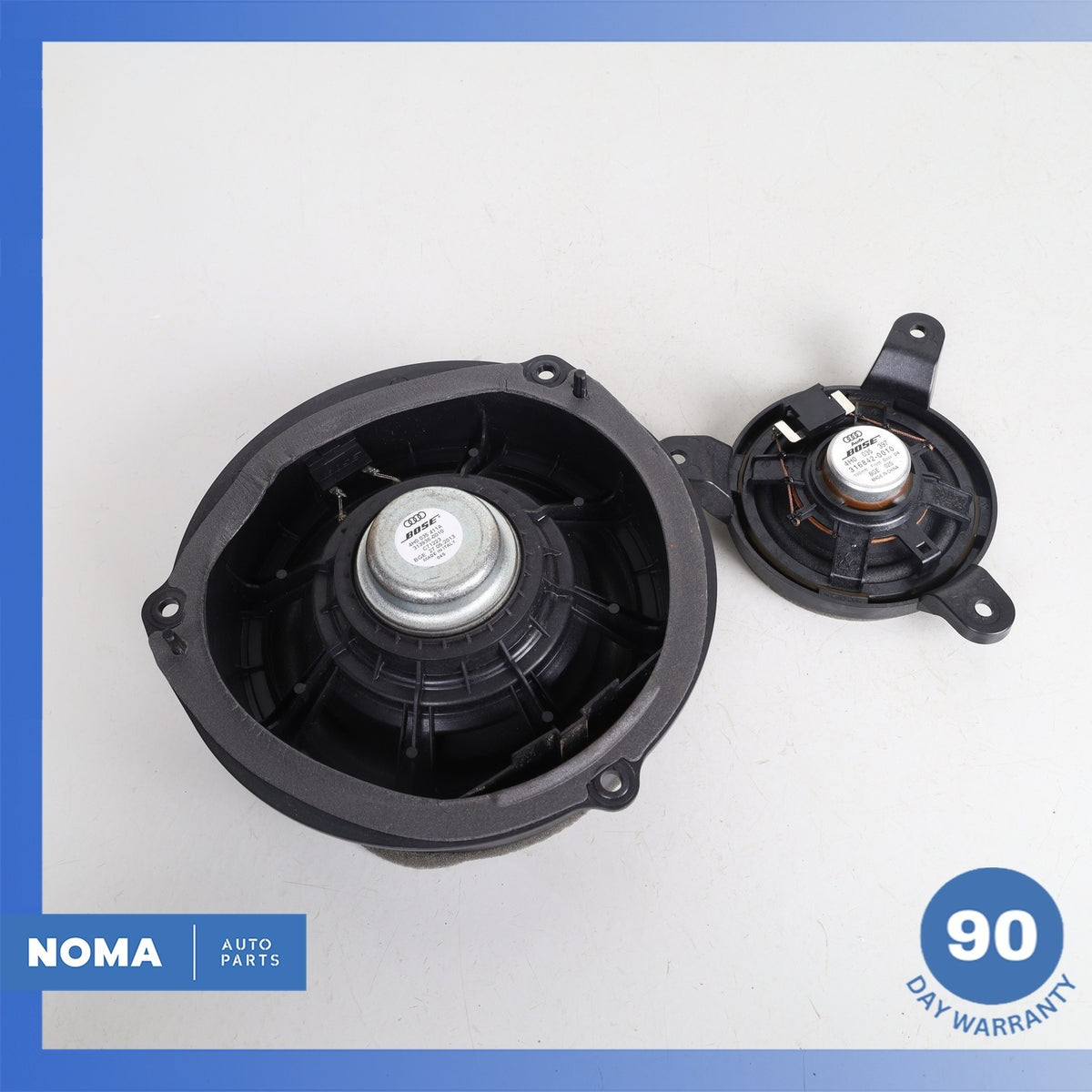 2014 Audi D4 A8 Rear Left or Right Door Speaker Loudspeaker Bose Set of 2 OEM - photo 9