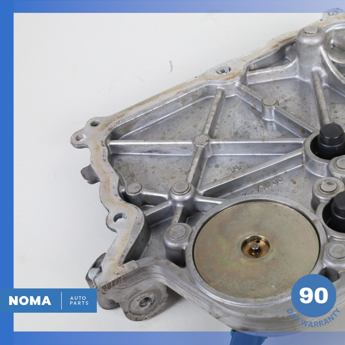10-23 LR Land Rover L319 LR4 F-Type XJ Left Side Engine Timing Chain Cover OEM - photo 11