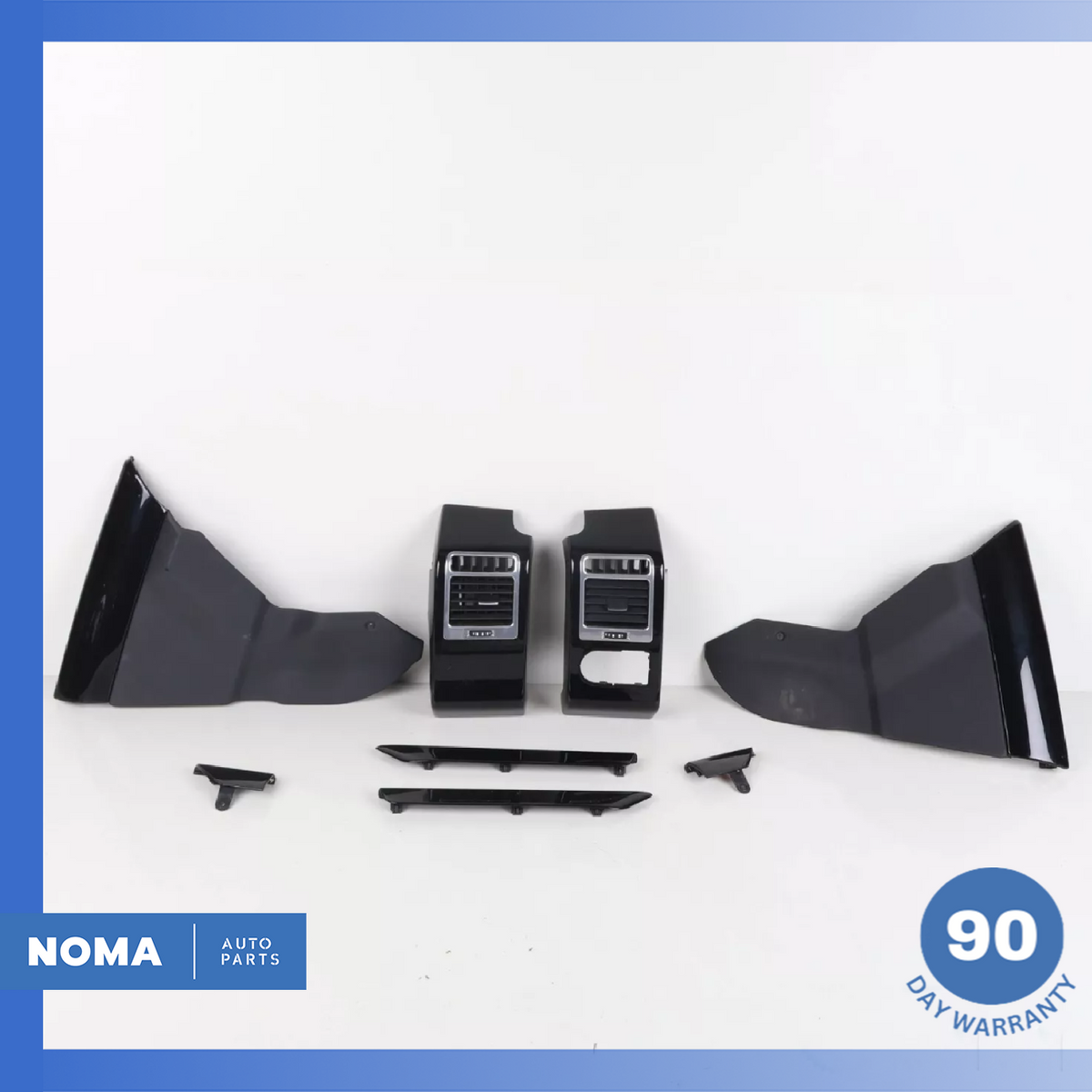10-12 Range Rover L322 Dash Dashboard Center Console Panel Trim Set Black OEM - photo 1