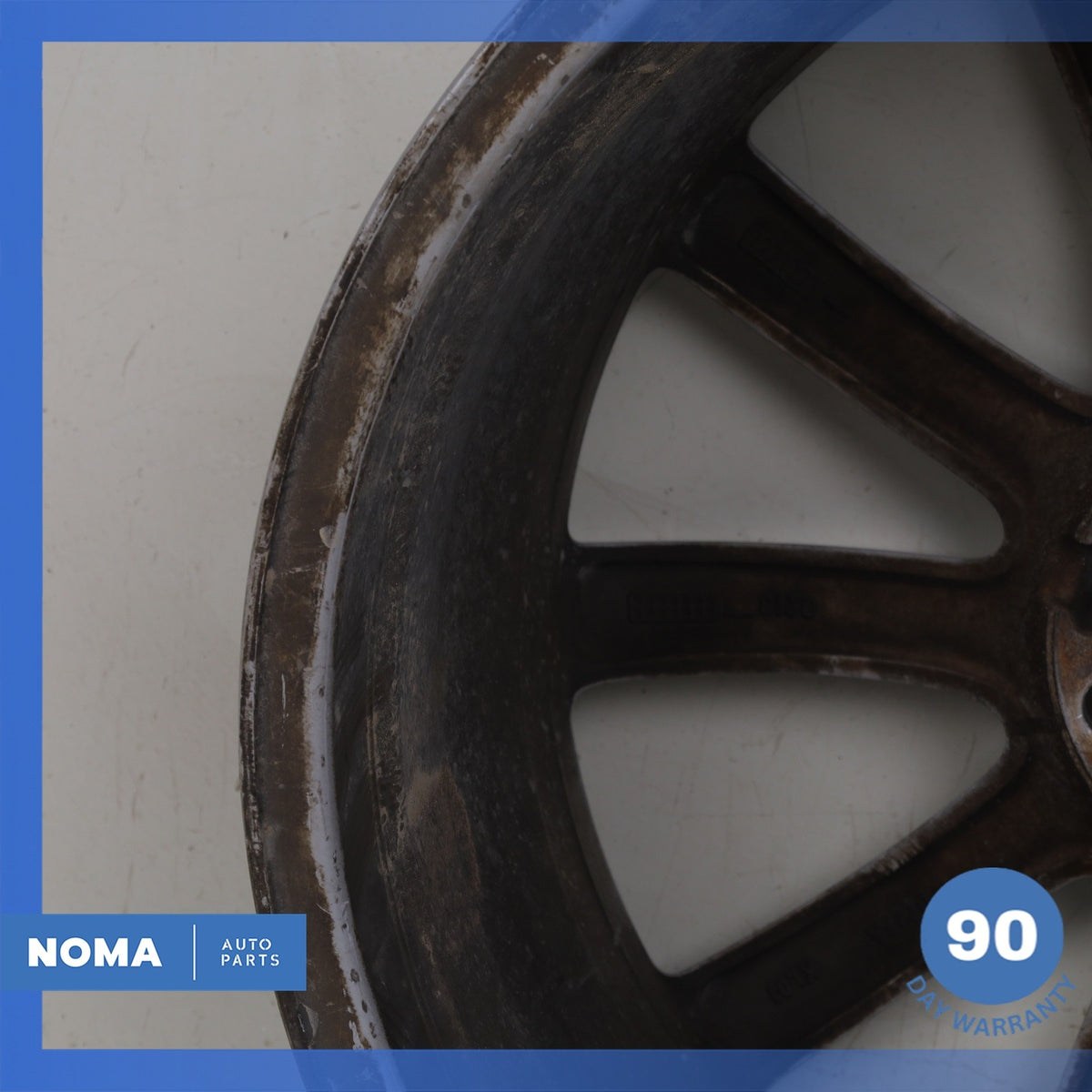 14-24 Jaguar X152 F-Type Propeller 8.5 x R19 19" Front Wheel Rim Silver OEM - photo 14