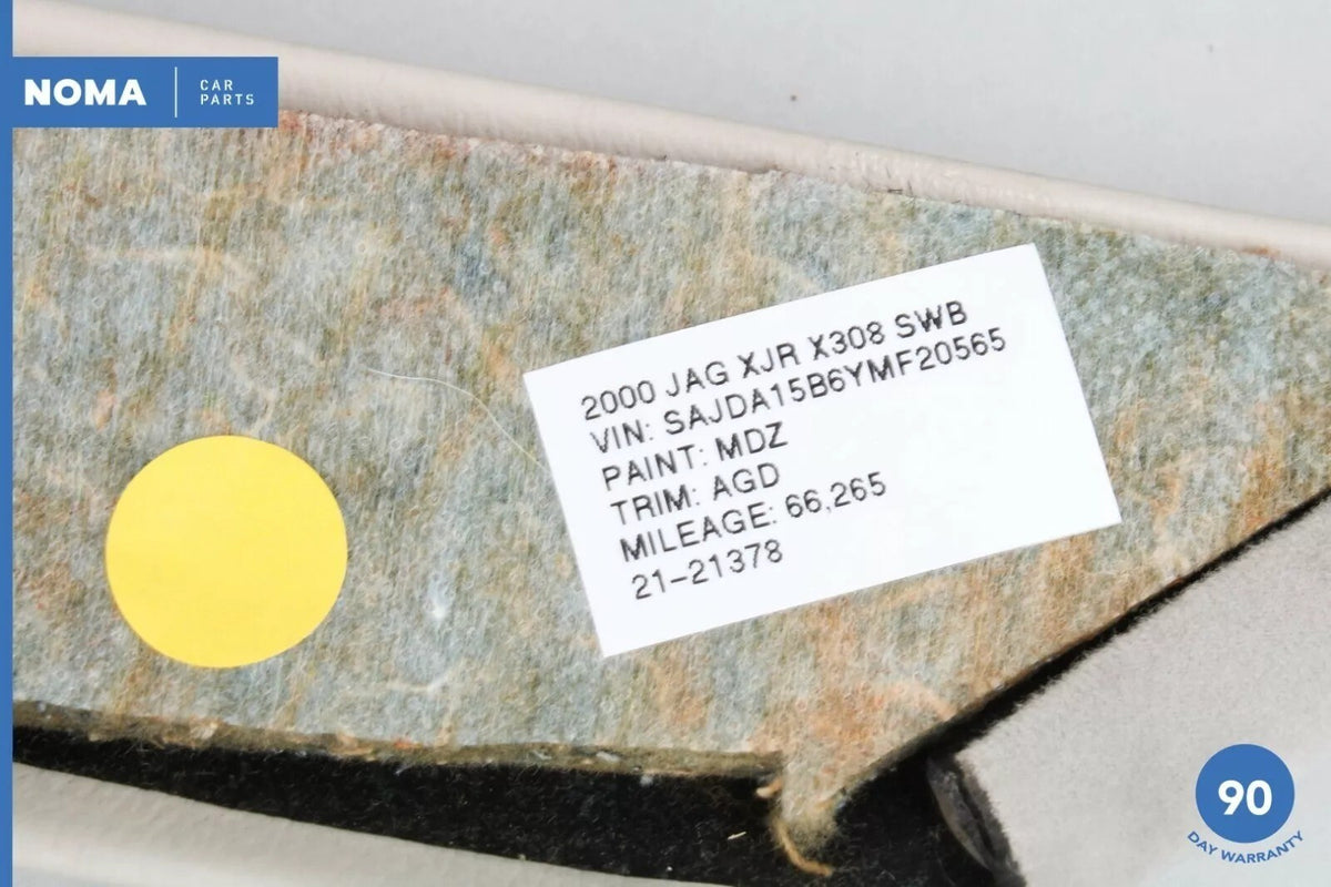 98-03 Jaguar X308 XJR XJ8 Right Passenger Side A Pillar Cover Trim Beige OEM - photo 12