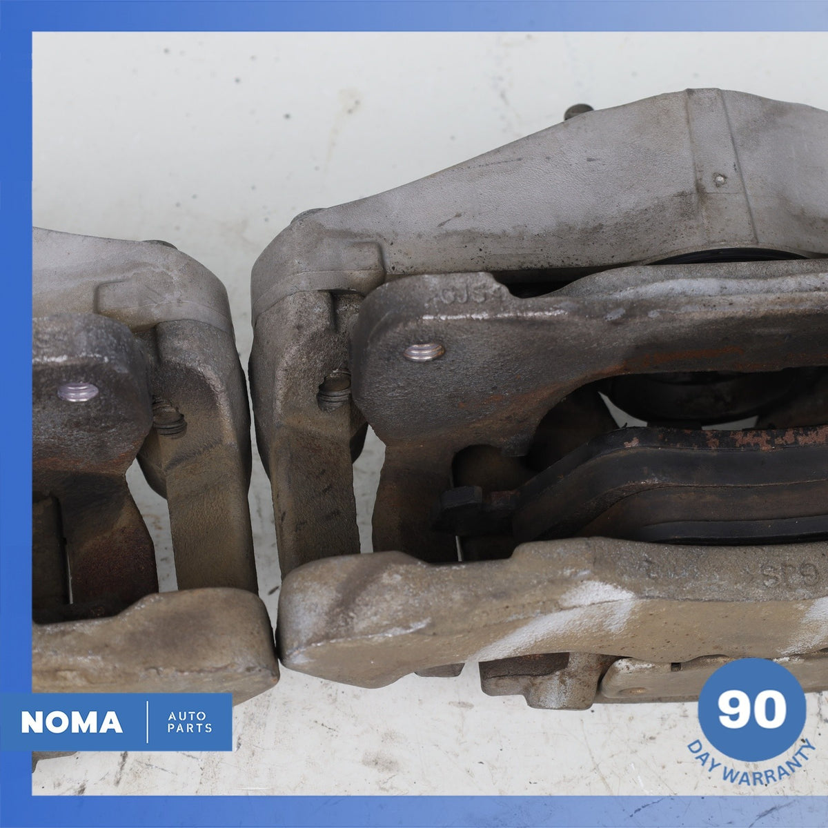 10-15 Jaguar X351 XJ XF XK Front Left & Right Side Brake Caliper Set of 2 OEM - photo 20