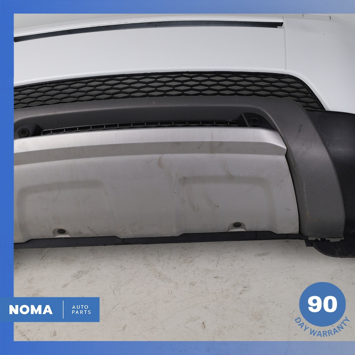 12-15 LR Range Rover Evoque L538 Front Bumper Cover Panel Assembly White OEM - photo 12