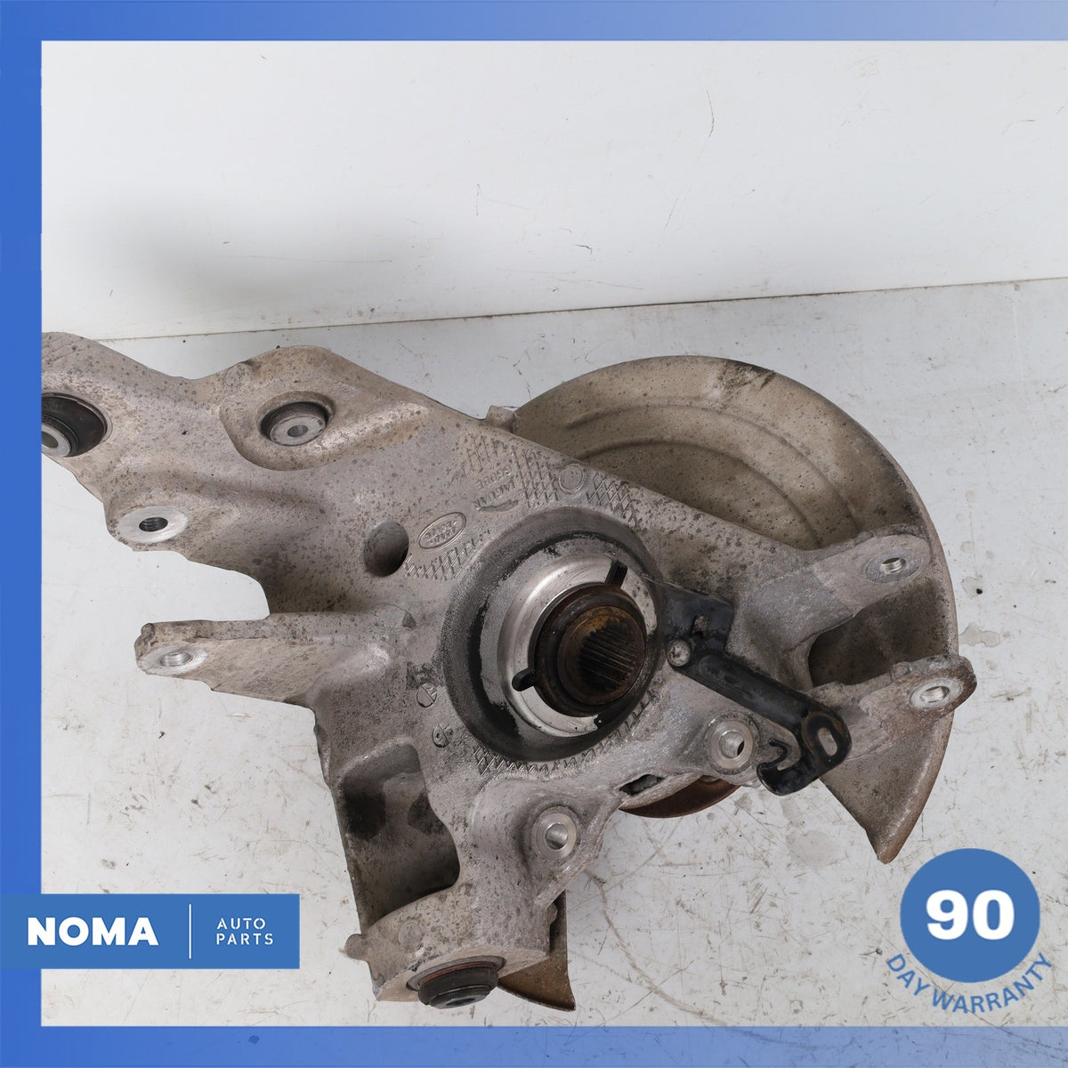 16-20 Jaguar X260 XF XE Rear Right Side Spindle Knuckle Hub w/ Shield OEM 67k - photo 10