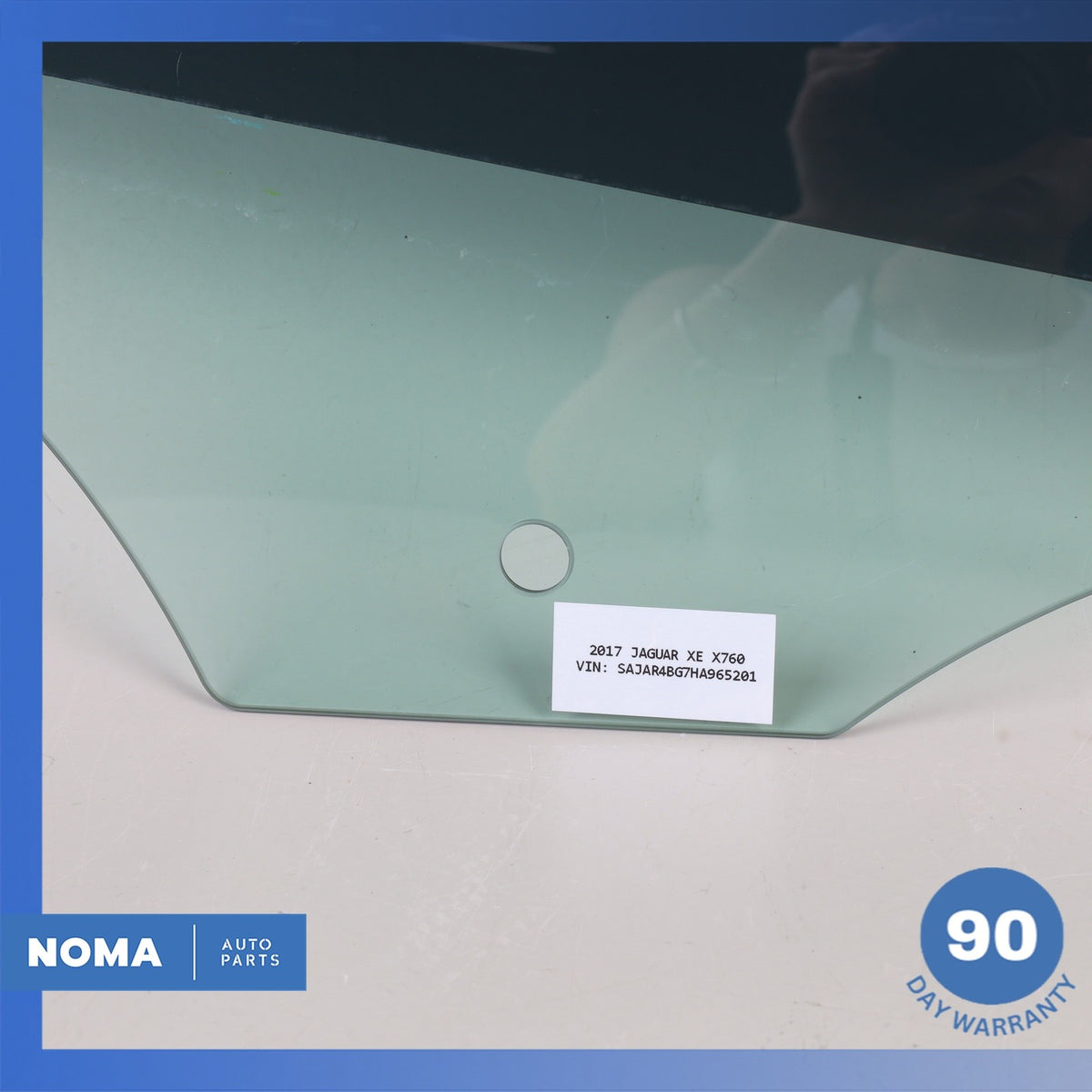 Jaguar X760 XE Rear Right Passenger Door Window Glass GX7325712AB OEM - photo 4