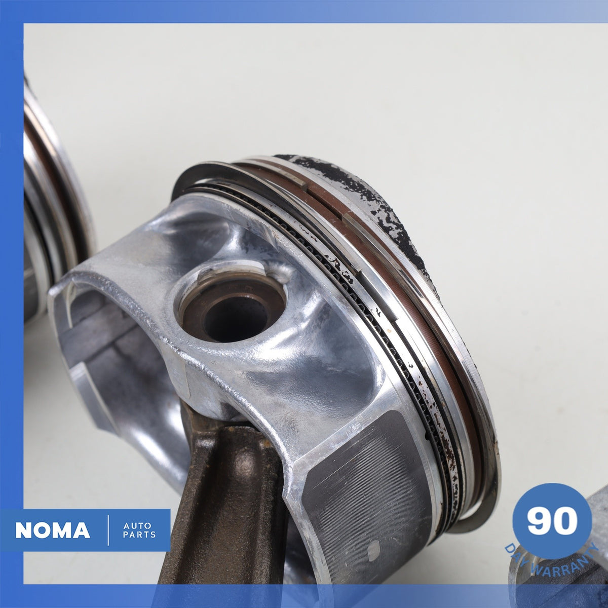 10-15 Jaguar X250 XF 5.0L N/A AJ133 V8 Engine Piston Connecting Rod Set OEM - photo 4