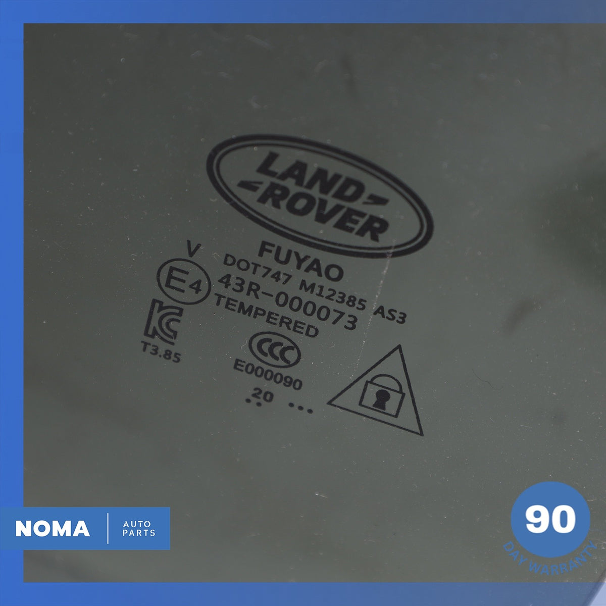 20-23 LR Range Rover Evoque L551 Rear Left Door Window Glass OEM - photo 7