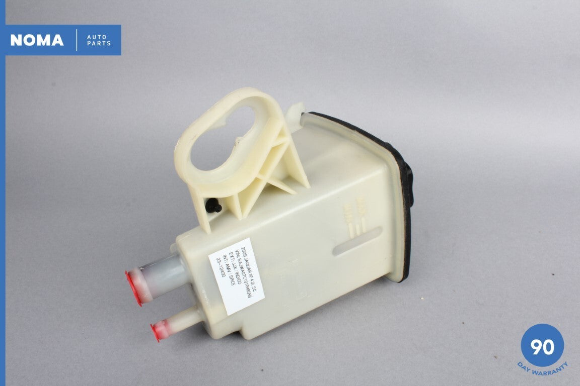 09-10 Jaguar XF X250 S-Type Power Steering Fluid Reservoir Tank 4R833R700AC OEM - photo 11