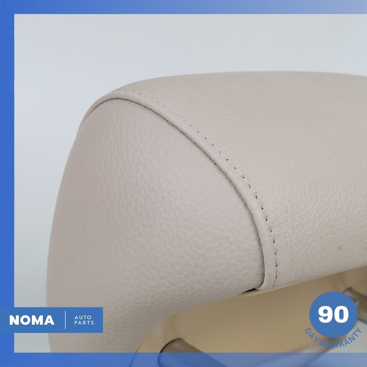BMW E92 328i 335i Coupe Rear Left & Right Seat Headrest Head Rest Set Beige OEM - photo 3