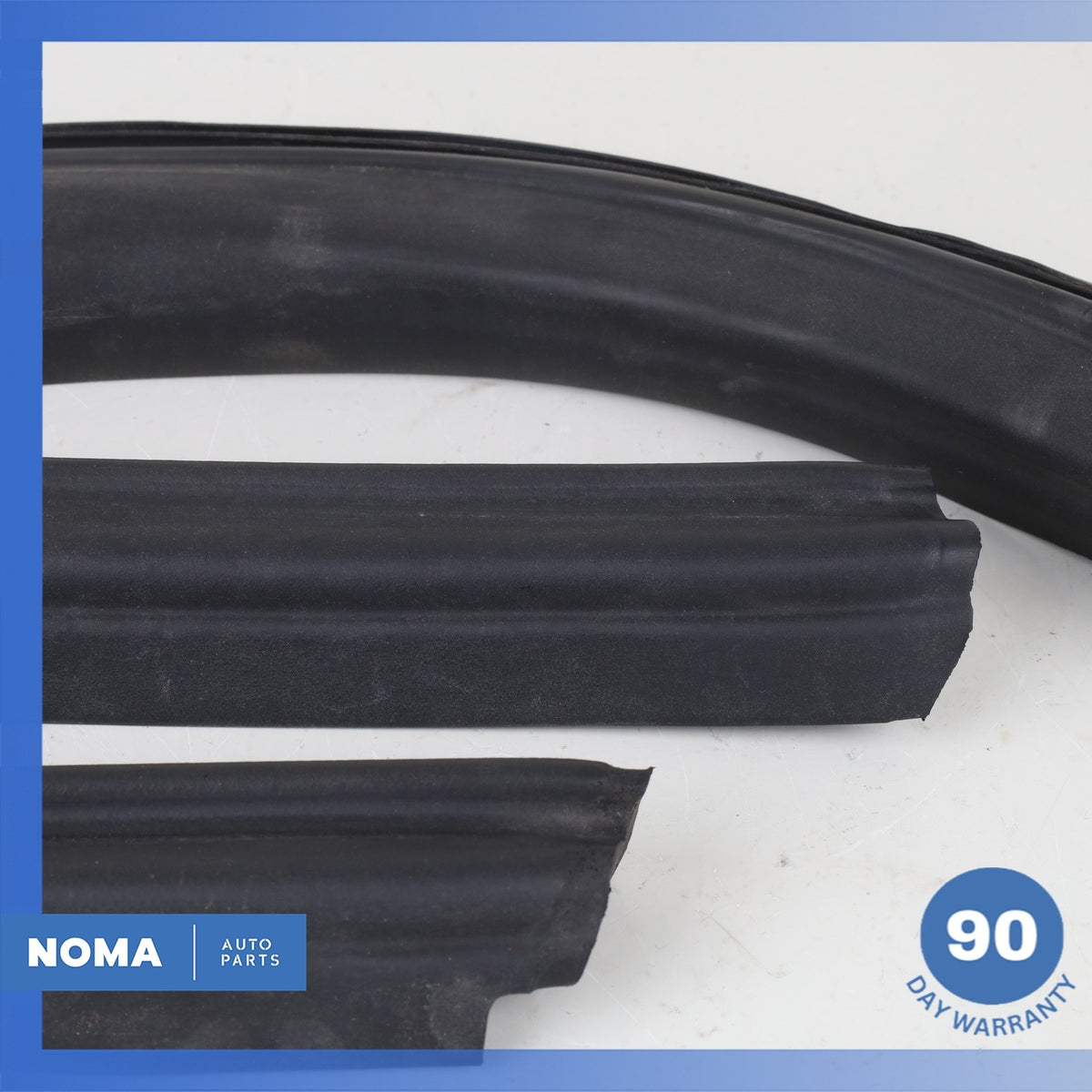 03-08 BMW E85 Z4 Convertible Top Roof Right Side Outside Molding Seal Set OEM - photo 3