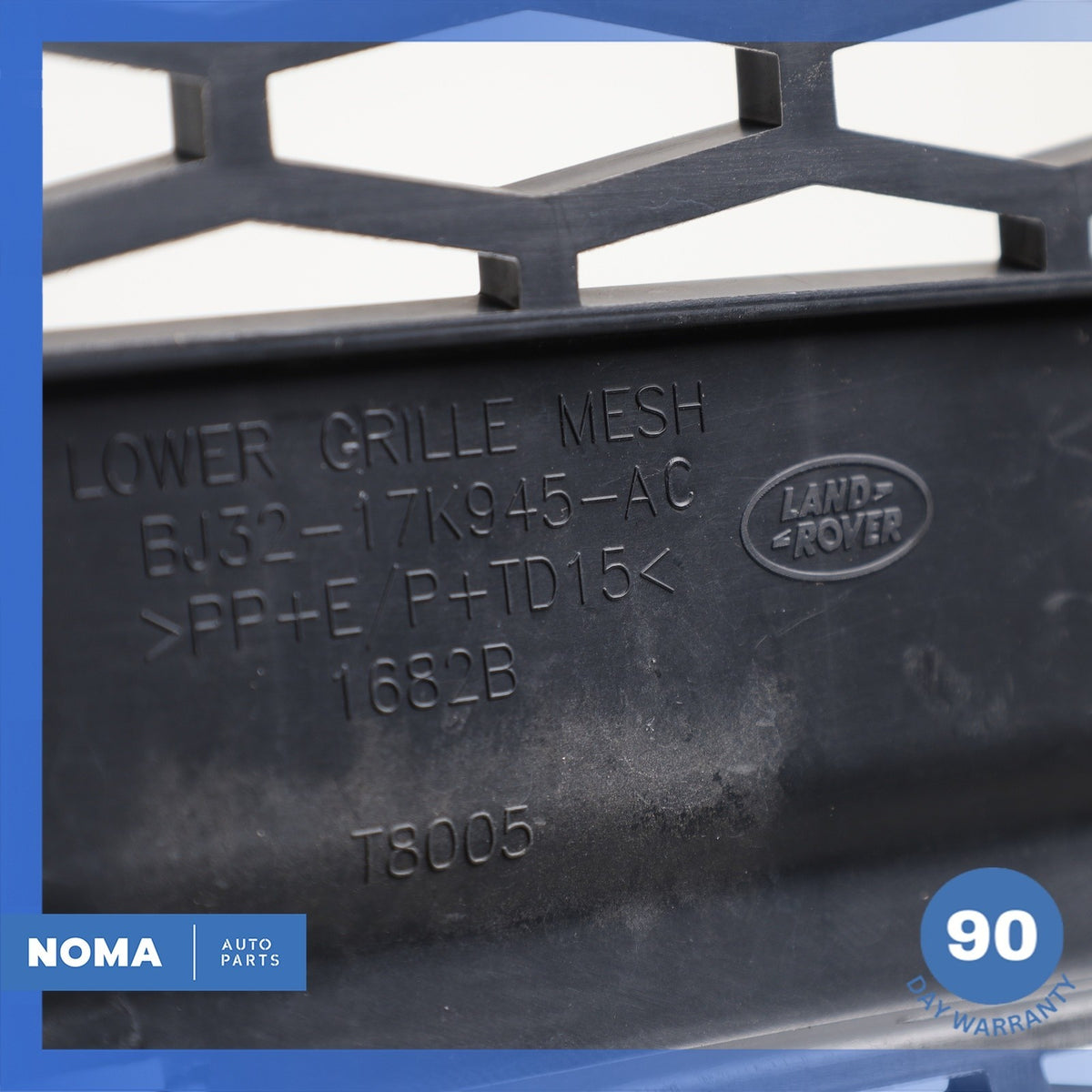 12-15 Range Rover Evoque L538 Front Bumper Center Lower Grill Grille OEM - photo 11