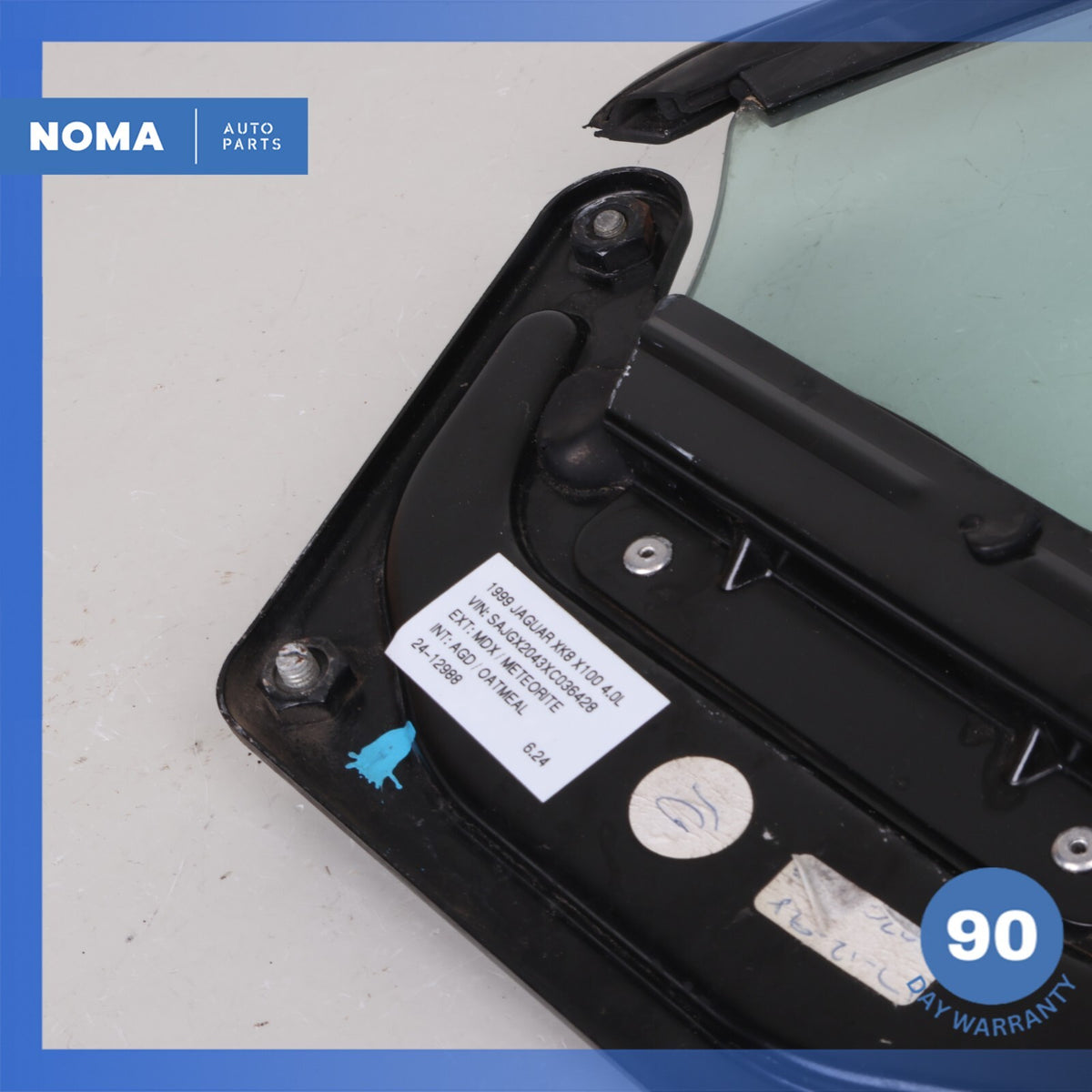 97-06 Jaguar X100 XK8 XKR Convertible Rear Left Side Quarter Window Glass OEM - photo 6