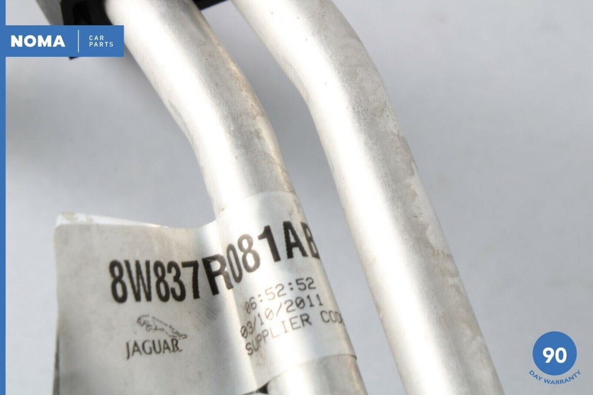 10-15 Jaguar X150 XJ XK 5.0L Transmission Oil Cooler Hose Pipe 8W837R081AB OEM - photo 9