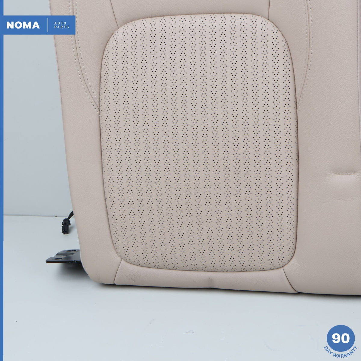 16-20 Jaguar X260 XF Rear Left & Right Upper Seat Cushion Set Beige OEM - photo 6
