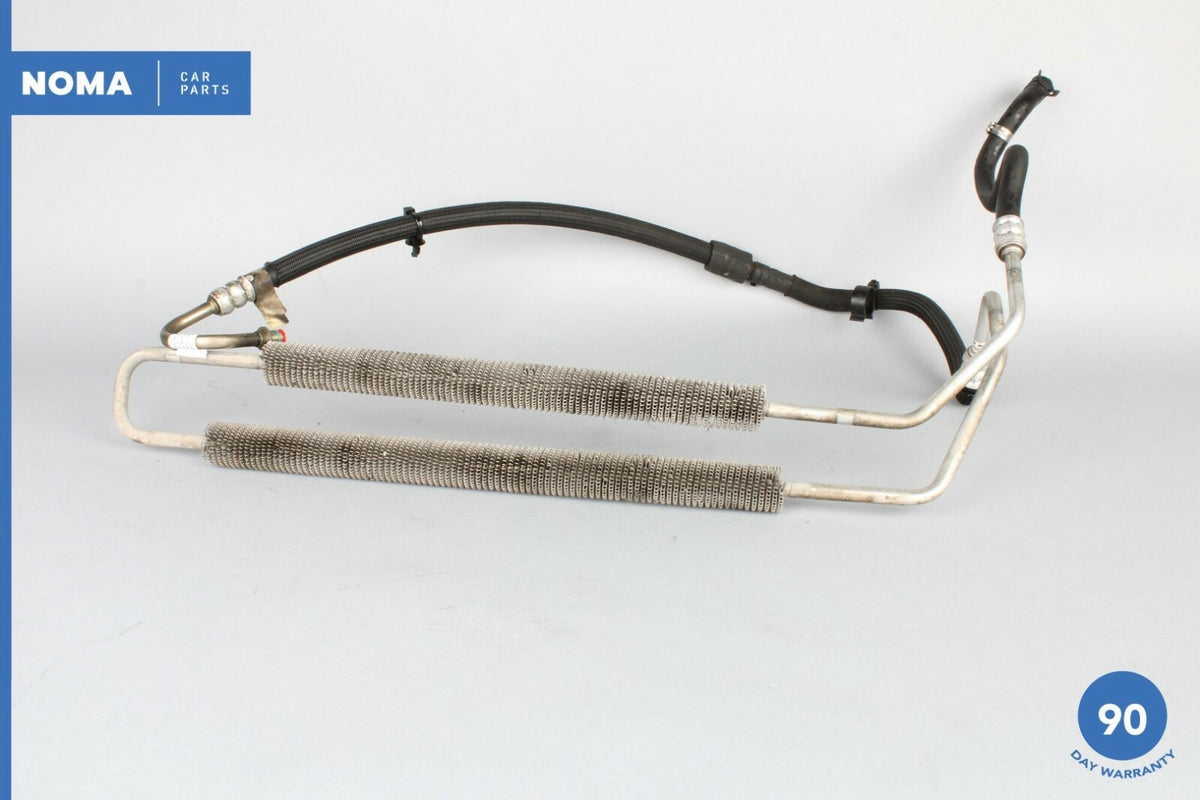 10-15 Jaguar XJ XJL X351 Power Steering Oil Fluid Cooler w/ Hose 8W833L602AB OEM - photo 1