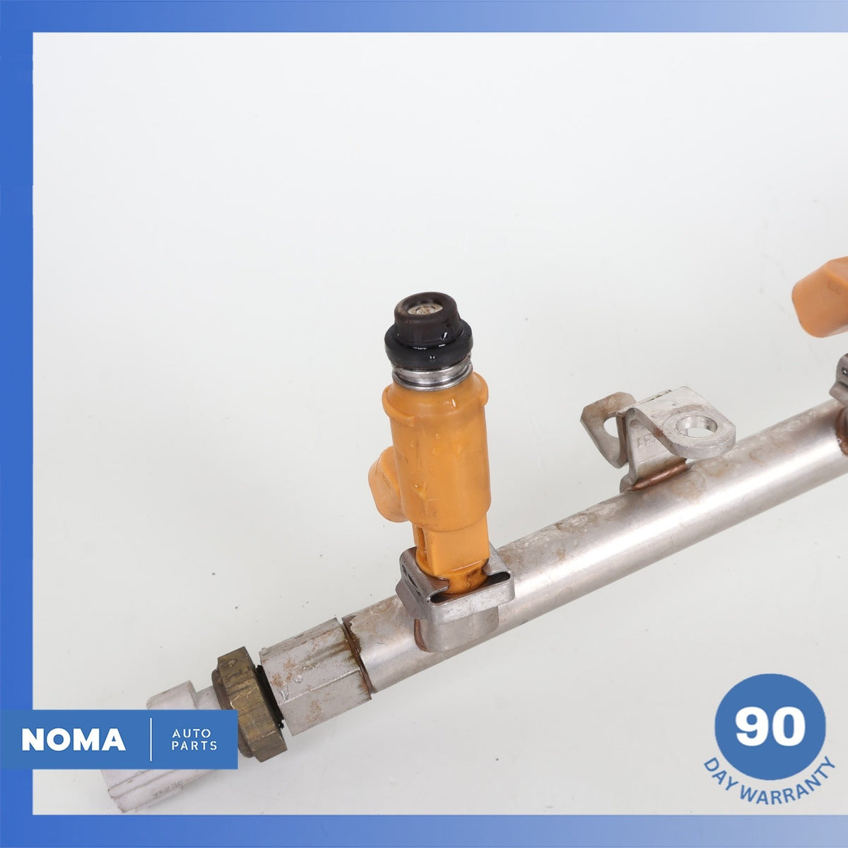 03-06 Jaguar X350 XJ8 XK8 AJ34 Gas Fuel Rail Line Assembly 4W939S441AC OEM - photo 7