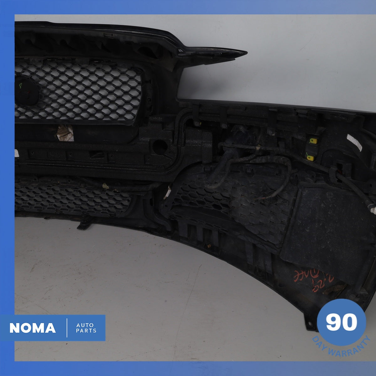 16-20 Jaguar X260 XF Front Bumper Cover Panel Assembly Black OEM - photo 17