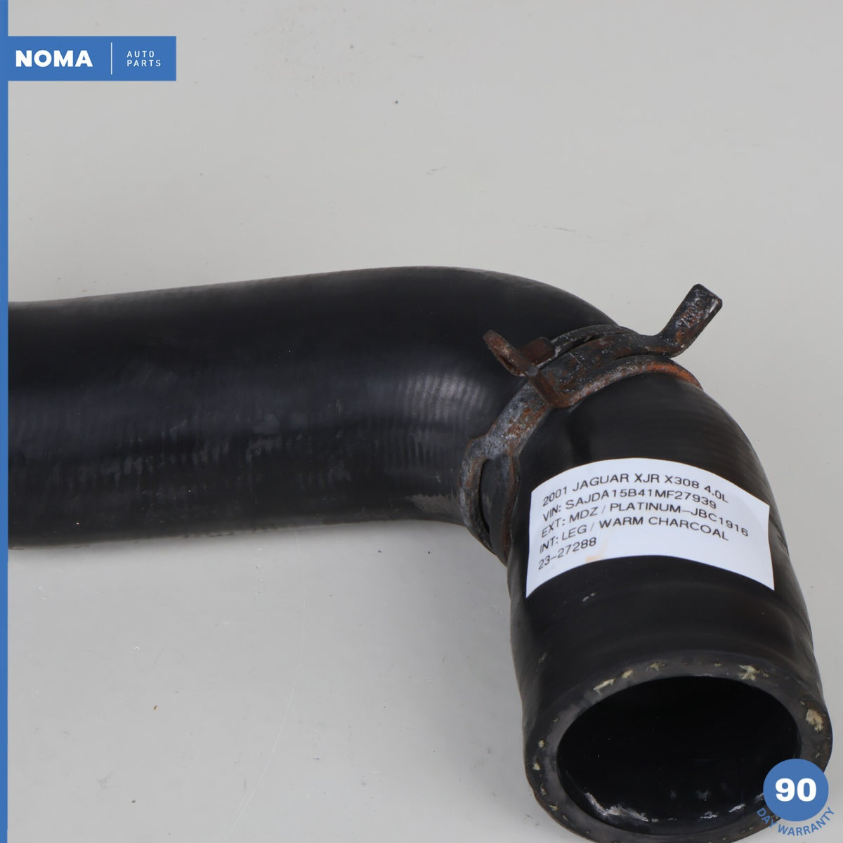 00-03 Jaguar XJR VDP X308 4.0L Supercharged Radiator Upper Top Hose Tube OEM - photo 8