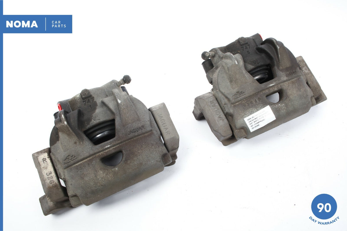 04-07 Jaguar X350 XJ8 VandenPlas Front Right Left Brake Caliper Set of 2 OEM - photo 1