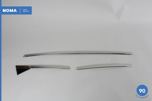 98-03 Jaguar XJ8 VDP X308 LWB Rear Right Side Outer Door Window Molding Set OEM - photo 1