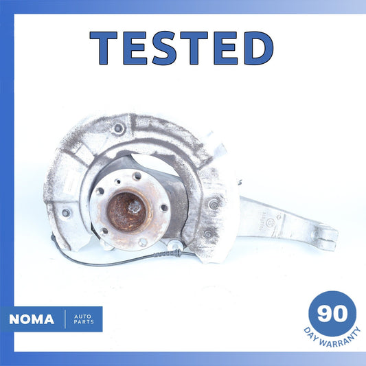 11-16 BMW F10 550i 640i Front Left Driver Side Spindle Knuckle Hub w/ Shield OEM - photo 1