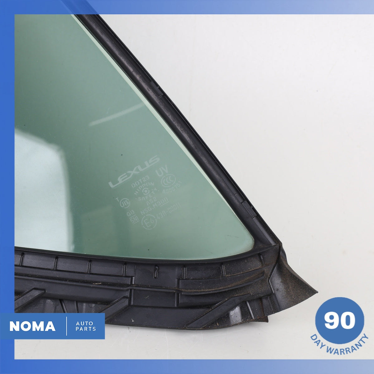 11-17 Lexus ZWA10 CT200h Rear Right Quarter Door Window Glass  6812476010 OEM - photo 2