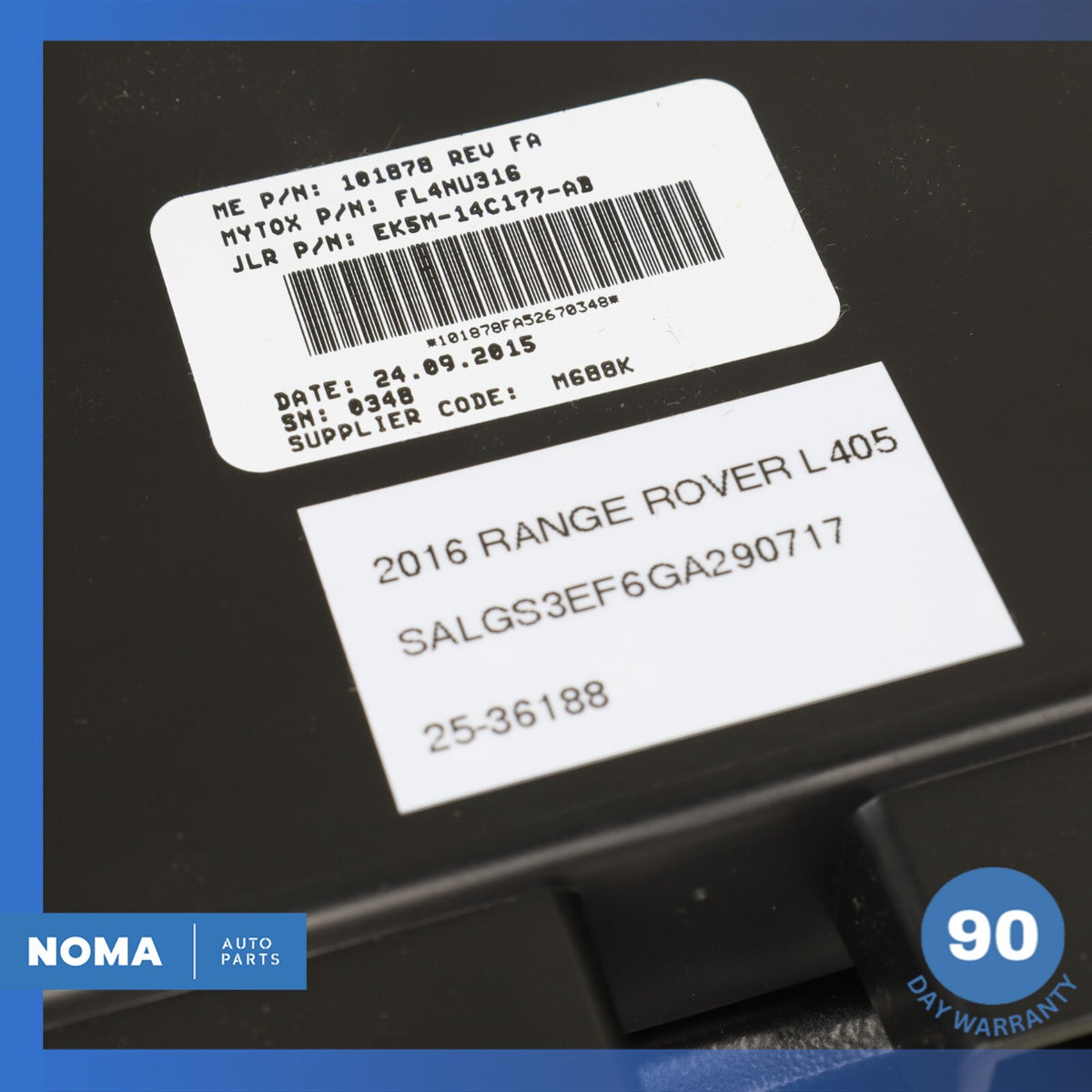 2016 Range Rover L405 Deployable Step Side Control Module Unit EK5M14C177AB OEM - photo 11