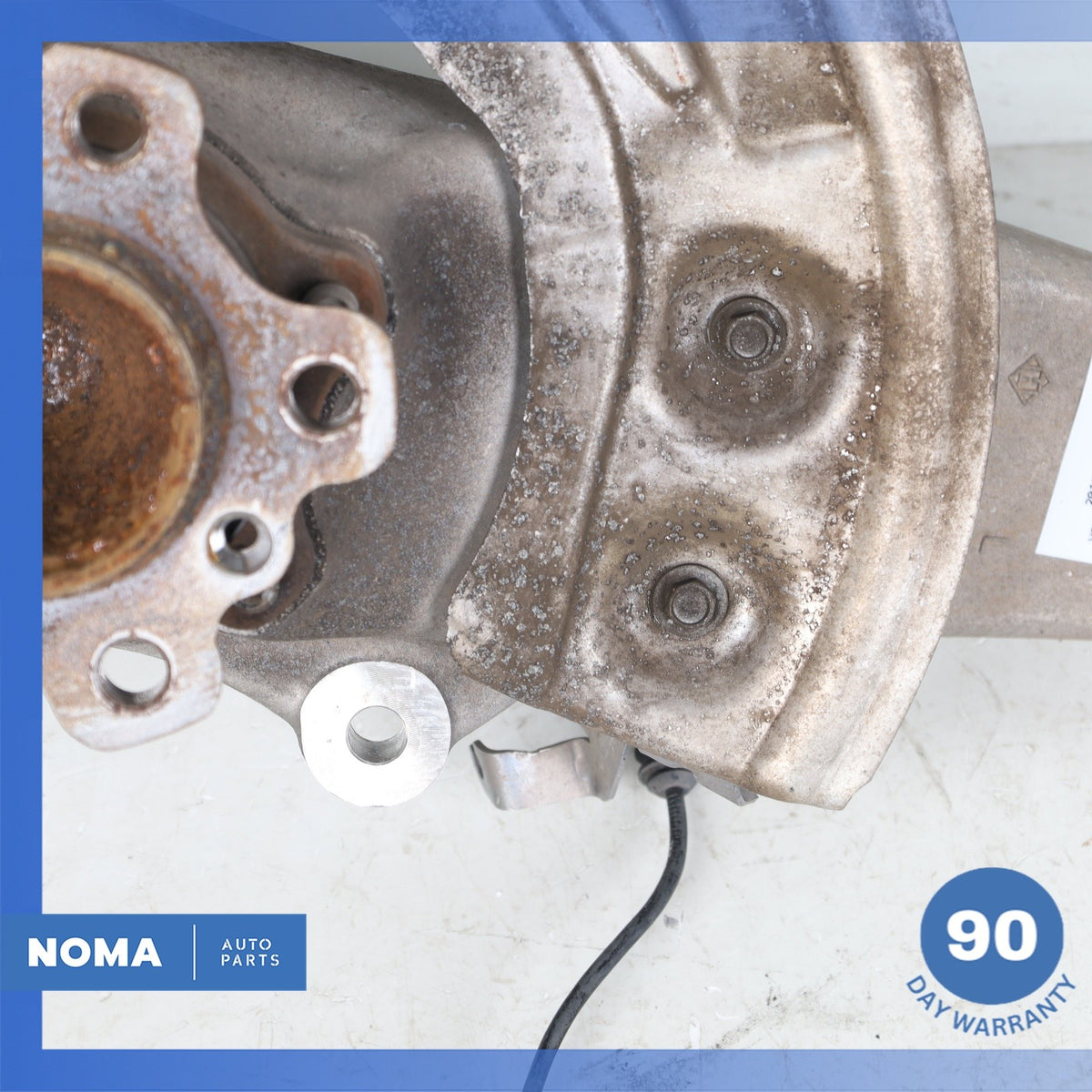 16-22 BMW G12 740Li 750i RWD Front Left Spindle Knuckle Hub 6884377 OEM 76k - photo 5