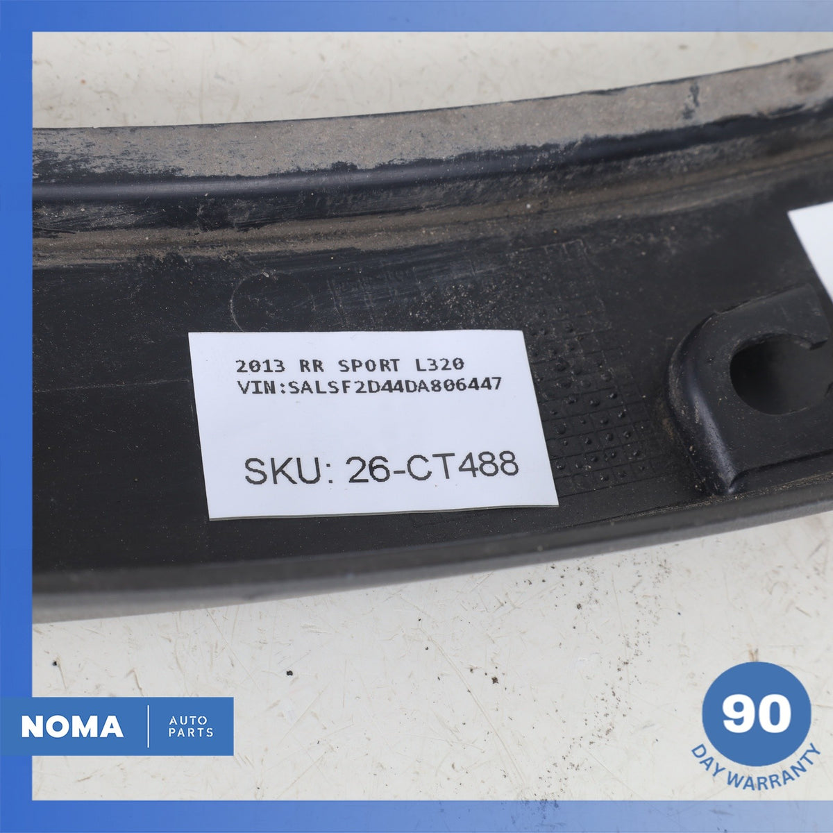 06-13 Range Rover Sport L320 Rear Left Driver Quarter Wheel Arch Molding OEM - photo 11