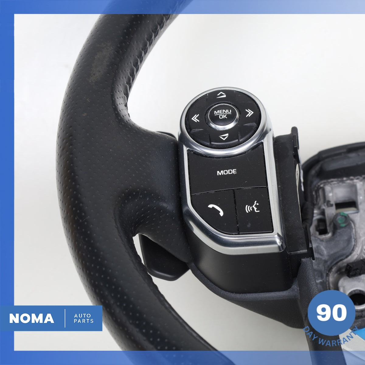 14-22 LR Range Rover Sport L494 Leather Heated Steering Wheel w/ Switches OEM - photo 7