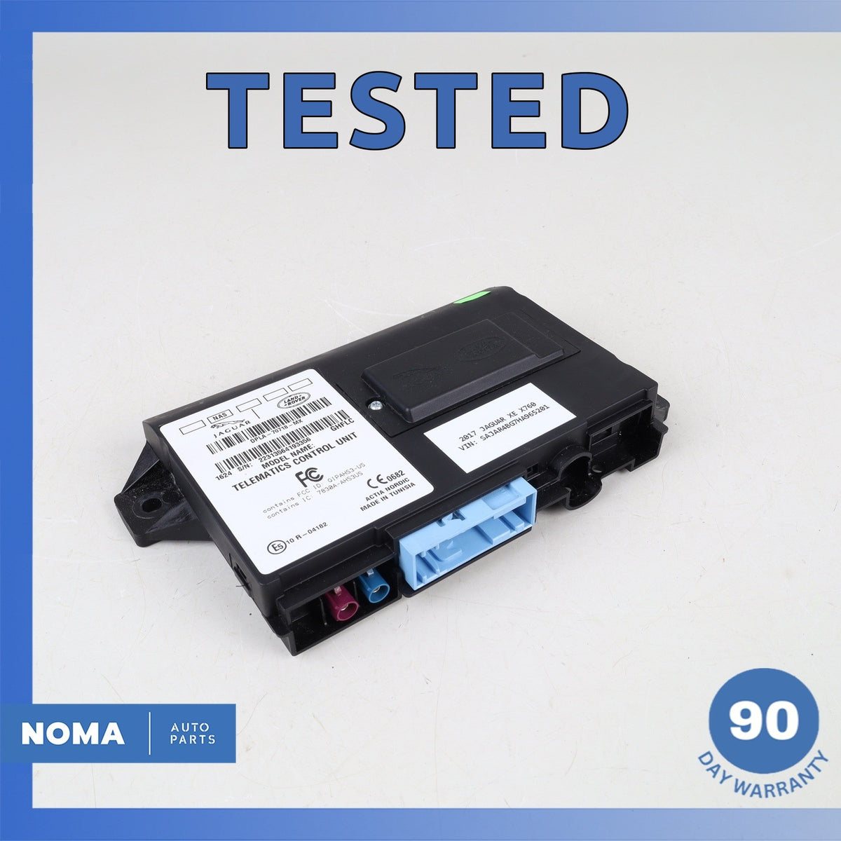 Jaguar X760 XE XF Telematics Communication Module DPLA70718MX OEM - photo 1