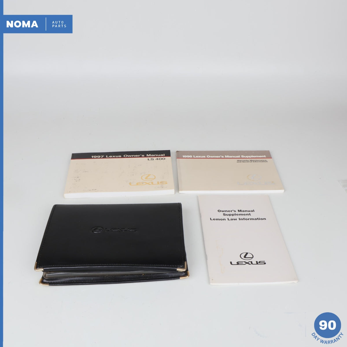 1997 Lexus LS400 XF20 Owner's Manual Hand Book w/ Care Books & Folder OEM - photo 1