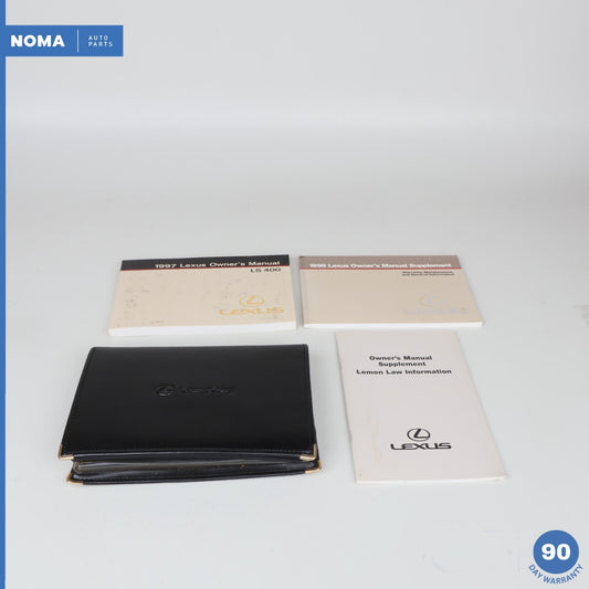 1997 Lexus LS400 XF20 Owner's Manual Hand Book w/ Care Books & Folder OEM - photo 1