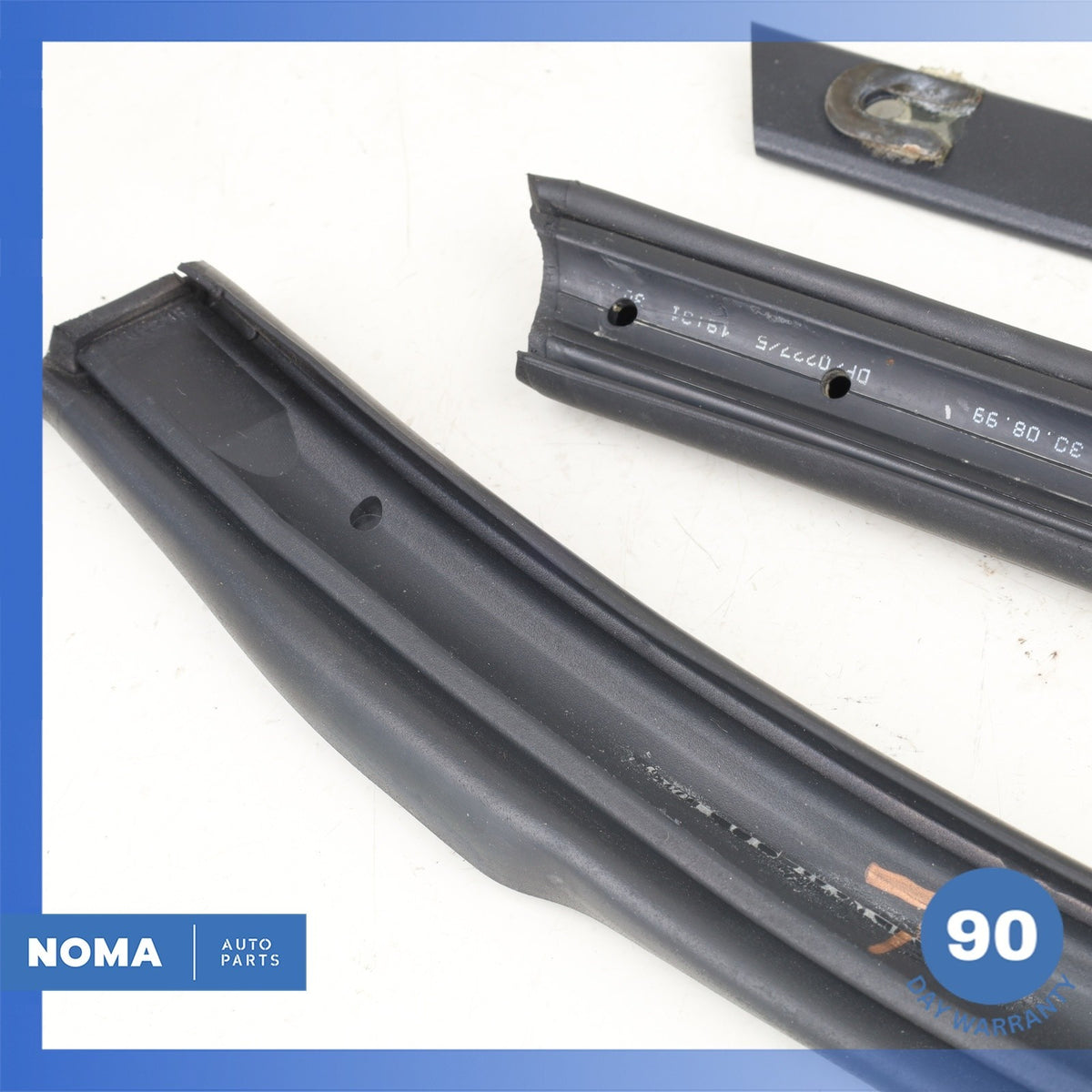 96-02 BMW E36 Z3 Convertible Top Roof Left Side Molding Rubber Seal Set OEM - photo 12