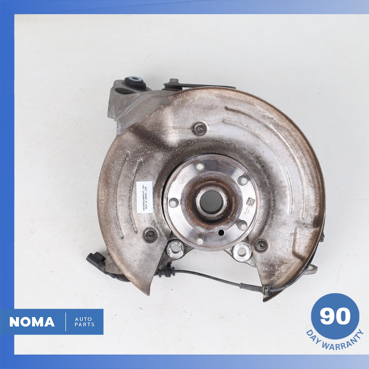 16-20 Jaguar X760 XE XF Rear Left Side Spindle Knuckle Hub w/ Shield OEM - photo 2